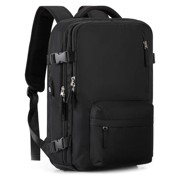 Winspansy Large Travel Backpack for Women & Men – Carry-On Flight Approved, Personal Item Size, Work Backpack with Shoe Compartment