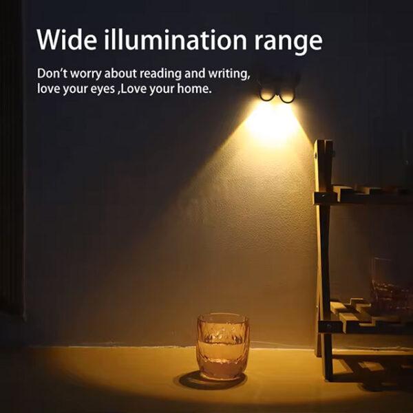 Wireless LED Motion Sensor Night Light | Rechargeable Cabinet & Wardrobe Lamp | Staircase & Kitchen Lighting