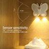 Wireless LED Motion Sensor Night Light | Rechargeable Cabinet & Wardrobe Lamp | Staircase & Kitchen Lighting