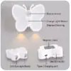 Wireless LED Motion Sensor Night Light | Rechargeable Cabinet & Wardrobe Lamp | Staircase & Kitchen Lighting