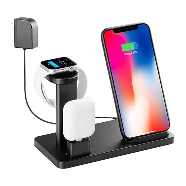 YOMENG 3-in-1 Wireless Charging Station