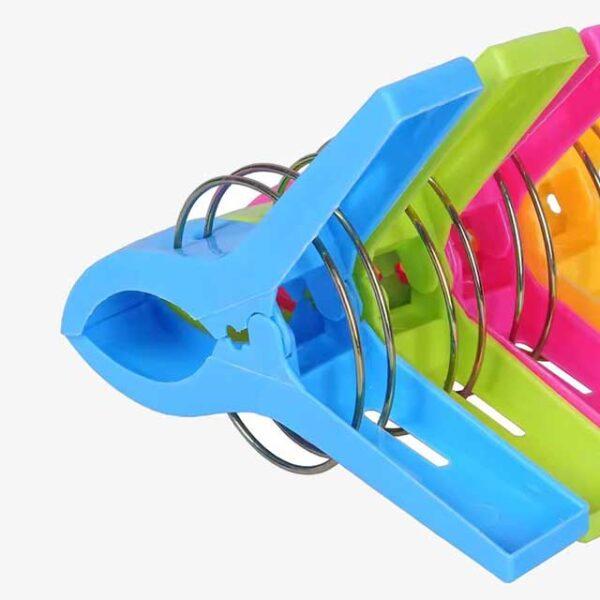 Beach Towel Clips Chair Clips Towel Holder - Plastic Hanging Clip Clamps for Outdoor Use