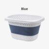 Collapsible Plastic Laundry Basket – Folding Pop-Up Dirty Clothes Basket, Large Household Storage Container for Bathroom