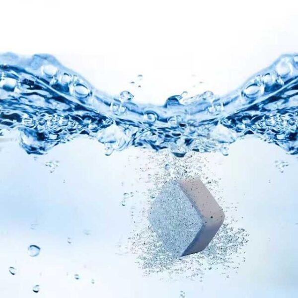12 PCS Washing Machine Cleaning Tablets - Effervescent Detergent Cleaner for Household Maintenance & Deep Cleaning