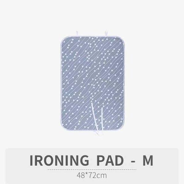 Foldable Ironing Board with Sponge Padding – Heat Insulation Ironing Pad for Safe Steam & Heat Use