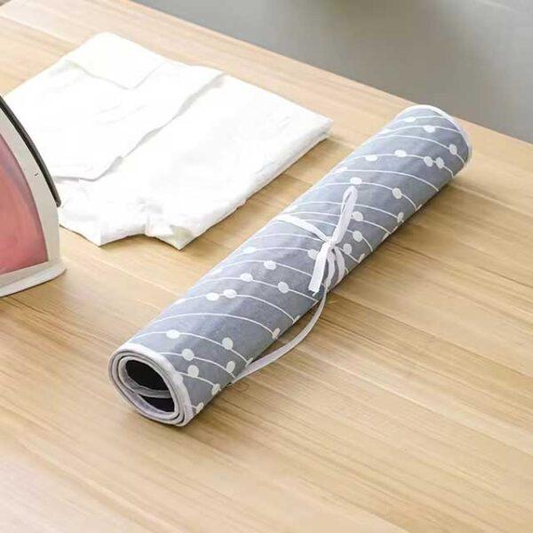 Foldable Ironing Board with Sponge Padding – Heat Insulation Ironing Pad for Safe Steam & Heat Use