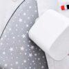 Hand-Held Mini Ironing Board – Folding Portable Steam Iron Table with Thermal Insulation Sponge for Household Use