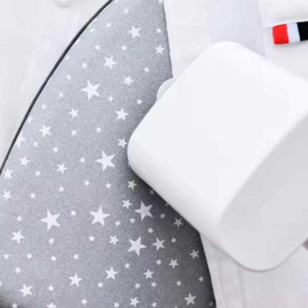 Hand-Held Mini Ironing Board – Folding Portable Steam Iron Table with Thermal Insulation Sponge for Household Use