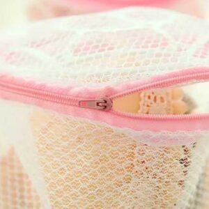 Lingerie Washing Mesh Bag - Zipper Laundry Organizer for Bras, Underwear, and Delicates, Durable Mesh Net Clothing Wash Bag