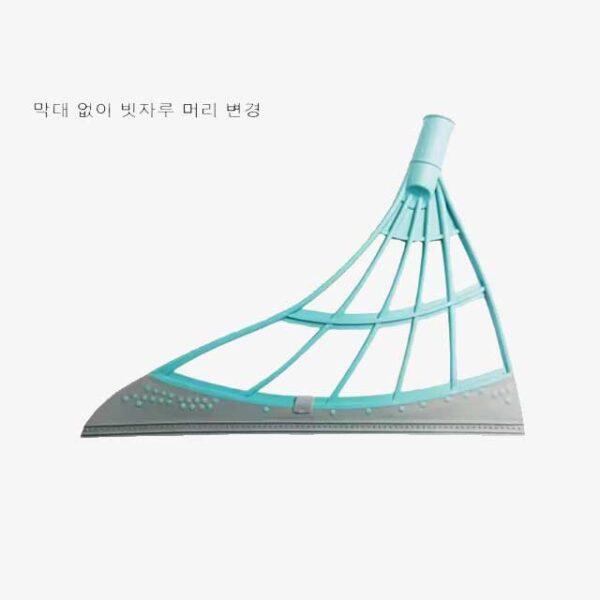 Magic Broom Window Washing Wiper - Silicone Broom & Floor Squeegee, Magic Sweeper Mop for Home Cleaning
