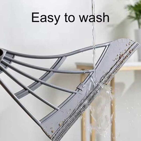 Magic Broom Window Washing Wiper - Silicone Broom & Floor Squeegee, Magic Sweeper Mop for Home Cleaning