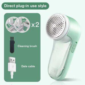 Rechargeable Household Clothes Shaver – Electric Fabric Lint Remover, Fuzz & Fluff Trimmer, Portable Professional Fur Ball Brush