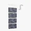 Wall Hanging Organizer Bag – Cotton Linen Fabric Door Hanging Sundries Bag for Home Closet Storage – Wall Organizer for Easy Storage