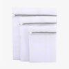 3Pcs Zippered Mesh Laundry Bags - Coarse Net Polyester Laundry Wash Bags for Washing Machines & Bra Protection