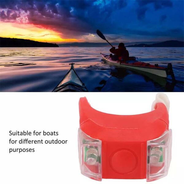 1Pc LED Boat Navigation Light – 3 Modes Marine LED, Ultra Bright & Safe, Easy Installation Navigation Lighting