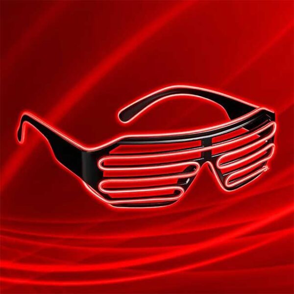 3-Mode LED Flashing Glasses
