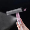 3-in-1 Window Cleaning Brush with Spray | Double-Sided Glass Wiper for Windows, Mirrors & Bathroom Surfaces