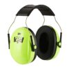 3M Peltor Kid Ear Muffs Neon Green – Lightweight SNR 27 Children's Hearing Protection with Adjustable Headband & 98dB Noise Reduction