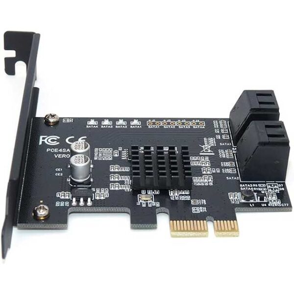 4 Port SATA III RAID Controller Card