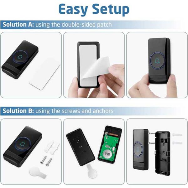 AVANTEK RB-2 Waterproof Wireless Transmitter & Push Button
