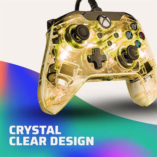 Afterglow LED Wired Game Controller – RGB Hue Lights, Dual Vibration, USB & Audio Controls for Xbox Series X|S, Xbox One & PC Gaming