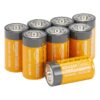 Amazon Basics 8-Pack C Cell Alkaline Batteries, 1.5V – High Performance, All-Purpose Power with 5-Year Shelf Life for Flashlights, Toys & More