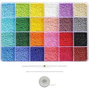 Bala&Fillic 2mm Nearly Uniform Glass Seed Beads
