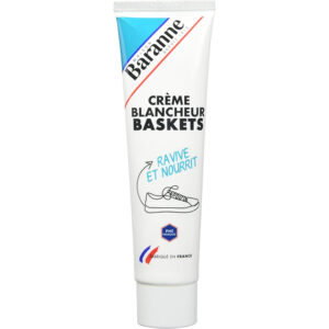Baranne Sneakers Whitening Wax Cream – Revive, Protect & Shine Leather (Made in France)