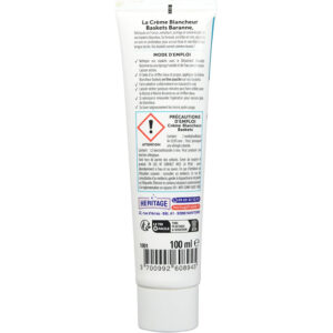 Baranne Sneakers Whitening Wax Cream – Revive, Protect & Shine Leather (Made in France)