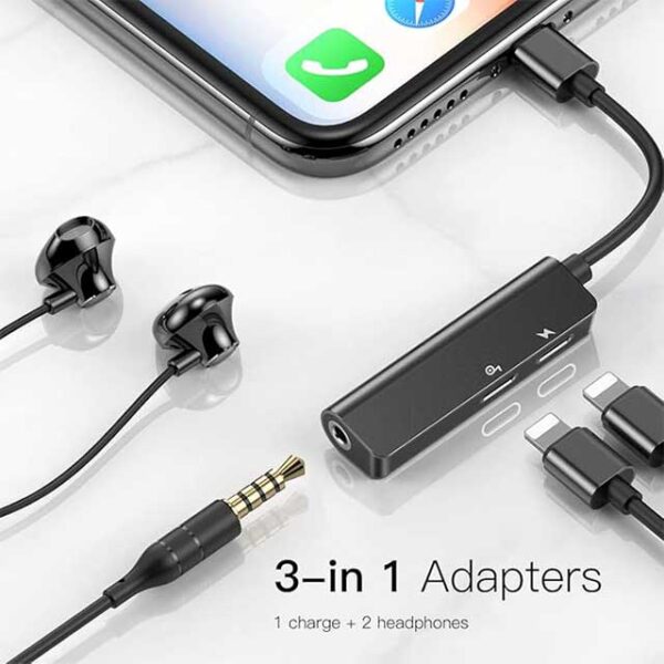 BasEUs 3-in-1 Lightning Adapter