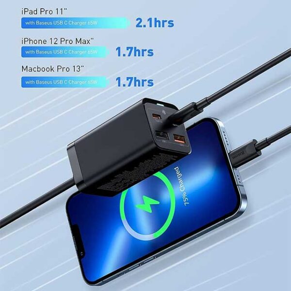 Baseus GaN3 USB-C Charger