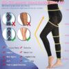 Beister 20-30 mmHg Medical Compression Tights – Thin Footless Graduated Support Pantyhose for Women & Men, High Waist Leggings for Varicose Veins, Edema, DVT & Leg Pain Relief