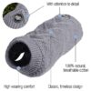Bella & Balu 100% Cotton Cable Knit Dog Jumper – Warm Grey Dog Sweater for Cold Weather