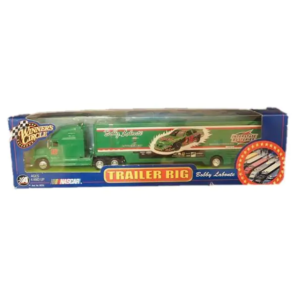 Bobby Labonte #18 NASCAR Trailer Rig – Official Winners Circle Edition by Interstate Batteries