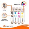Bubprint 4 Printer Cartridges 502XL – Compatible Replacement for Epson 502 XL Expression Home (XP-5100/5105/5115) & Workforce (WF-2860DWF/2865DW) Printers Multipack