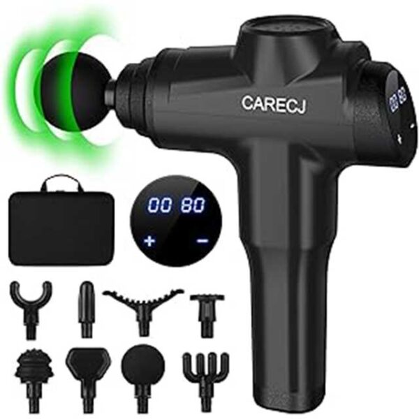 CARECJ Ultra Quiet Deep Tissue Muscle Massage Gun