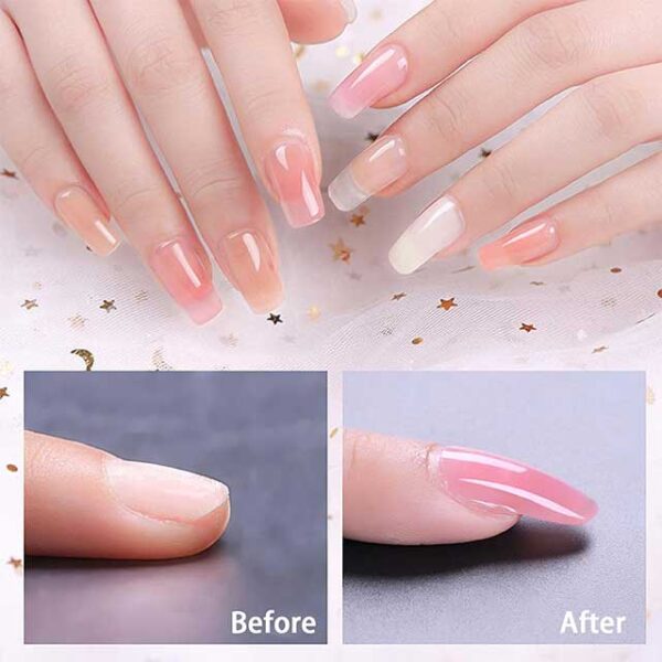 Complete Poly Gel Nail Kit 30ML with 40ML Slip Solution