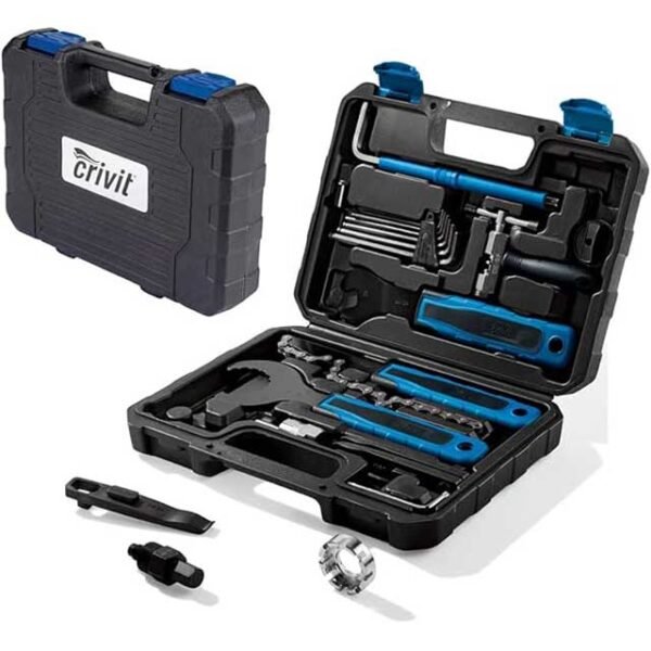 Crivit 20-Piece Multifunctional Bicycle Repair Kit
