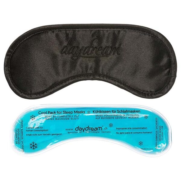 DAYDREAM Basic Sleep Mask with Cool Pack – Premium Cooling Gel Eye Mask for Restful, Refreshed Sleep