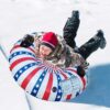 Deluxe Inflatable Ski Ring
