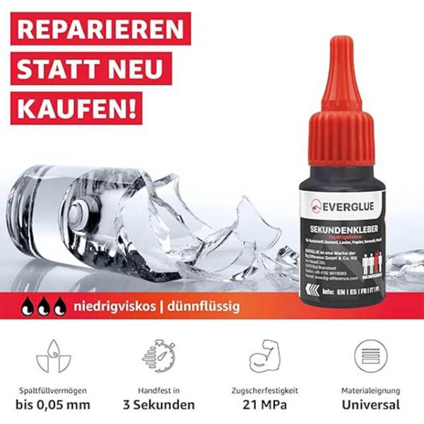 EVERGLUE Transparent Superglue