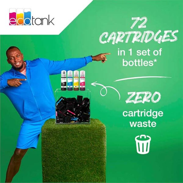 EcoTank 104 4-Colour Multipack – High-Yield, Eco-Friendly Printer Ink for Cost-Effective, Reliable Printing