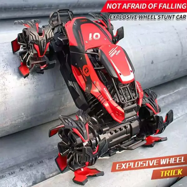 Explosive Wheel RC Car 1:12 – High Speed 2.4G 4WD Off-Road Stunt & Climbing Remote Control Vehicle Toy for Boys & Kids