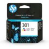 Genuine HP 301 Original Tri-Color Ink Cartridge – Single Pack for High-Quality HP Printing