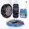 Goodyear 12mm Heavy-Duty Snow Chains for SUVs, Vans, Campers & 4x4s – Ultimate Winter Traction & Safety Chains