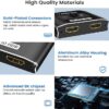 HDMI 2.1 8K/4K HDR Bi-Directional Switch – 2-in-1/1-in-2 High-Speed 48Gbps HDMI Splitter for PS5, Xbox Series X, Apple TV, Samsung & LG TVs