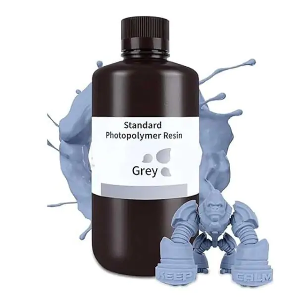 High Precision Grey Photopolymer Resin for 3D Printing