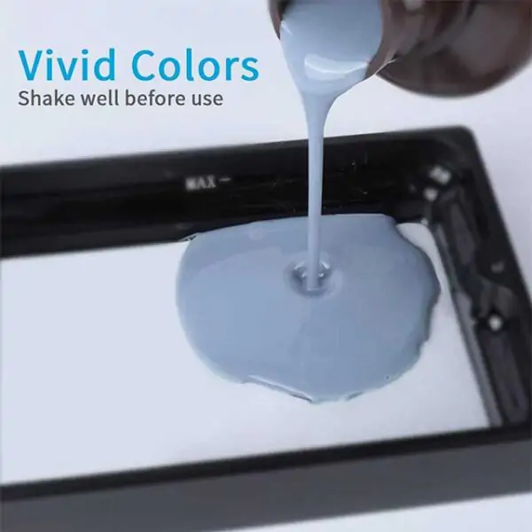 High Precision Grey Photopolymer Resin for 3D Printing