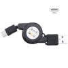 High-Speed USB Type-C 3.1 Retractable Cable Charger