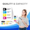 High-Yield 4-Pack Compatible HP 216A Toner Cartridges – Reliable Replacement for HP LaserJet Printers
